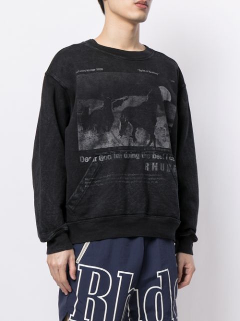 rhude sweatshirt