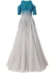 Image 1 of Saiid Kobeisy cold-shoulder sequin dress