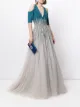 Image 2 of Saiid Kobeisy cold-shoulder sequin dress
