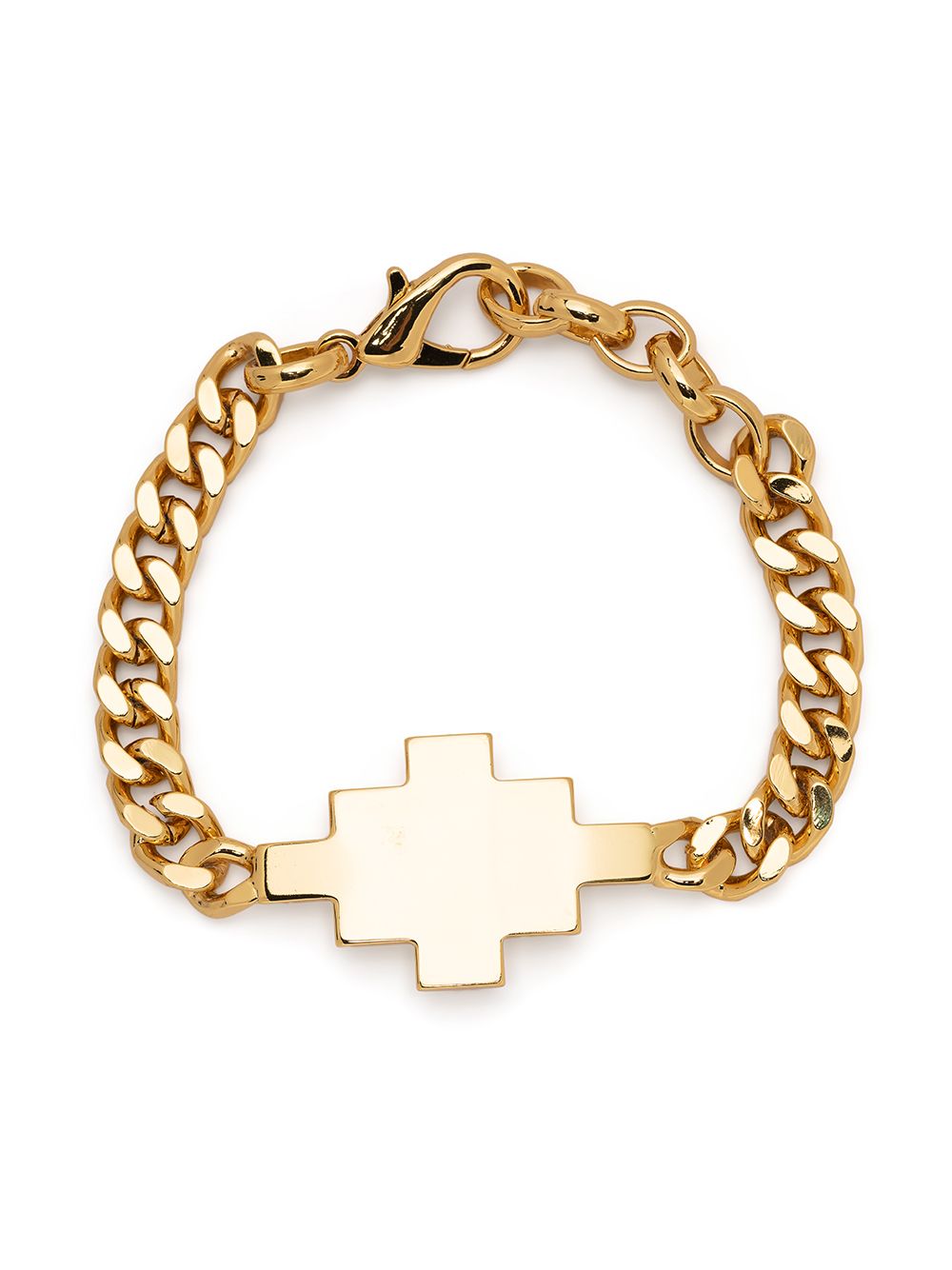 MARCELO BURLON COUNTY OF MILAN CROSS CHUNKY CHAIN LINK BRACELET