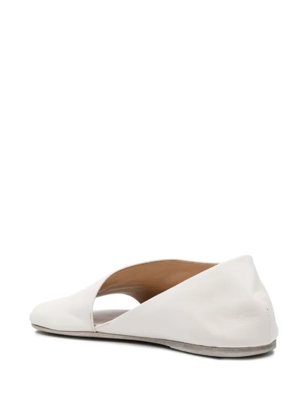 Marsèll オープントゥ ローファー | ホワイト | FARFETCH JP