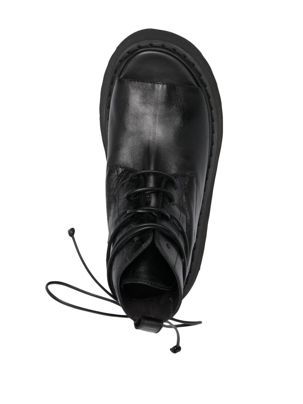 фото Marsèll массивные ботинки с открытым носком