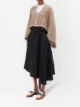 JW Anderson falda midi asimétrica