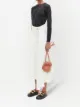 JW Anderson asymmetric D-ring mini skirt