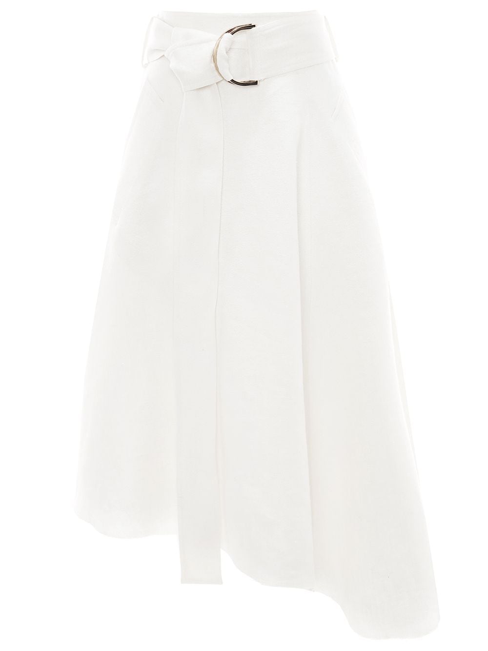 

JW Anderson minifalda asimétrica - Blanco