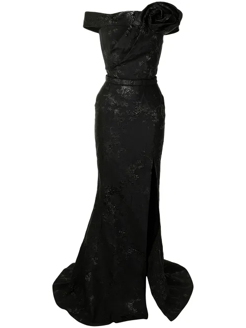 Robe longue à épaules dénudées - Saiid Kobeisy - Modalova