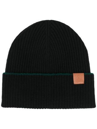 loewe ribbed wool beanie