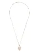Chopard 18kt rose gold diamond Good Luck Charms necklace