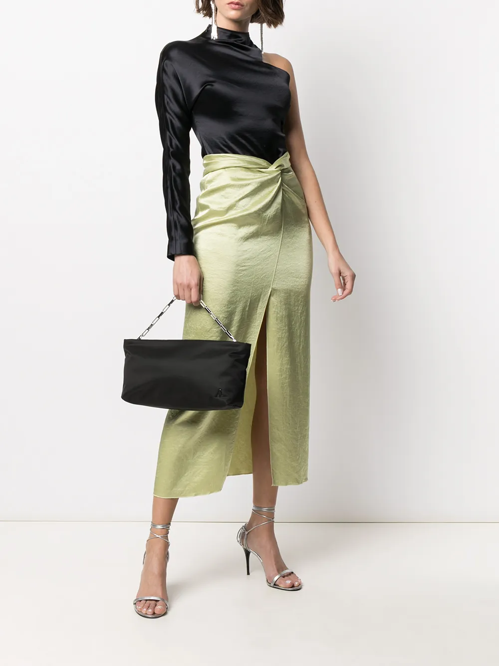 Image 2 of The Attico Wynona medium pouch clutch
