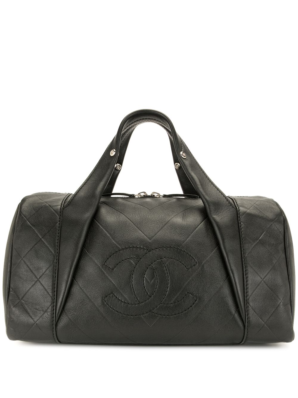 фото Chanel pre-owned сумка v stitch boston 2006-го года