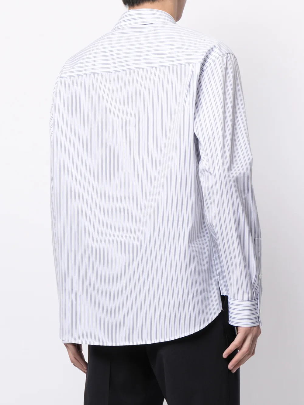 фото Solid homme полосатая рубашка на пуговицах