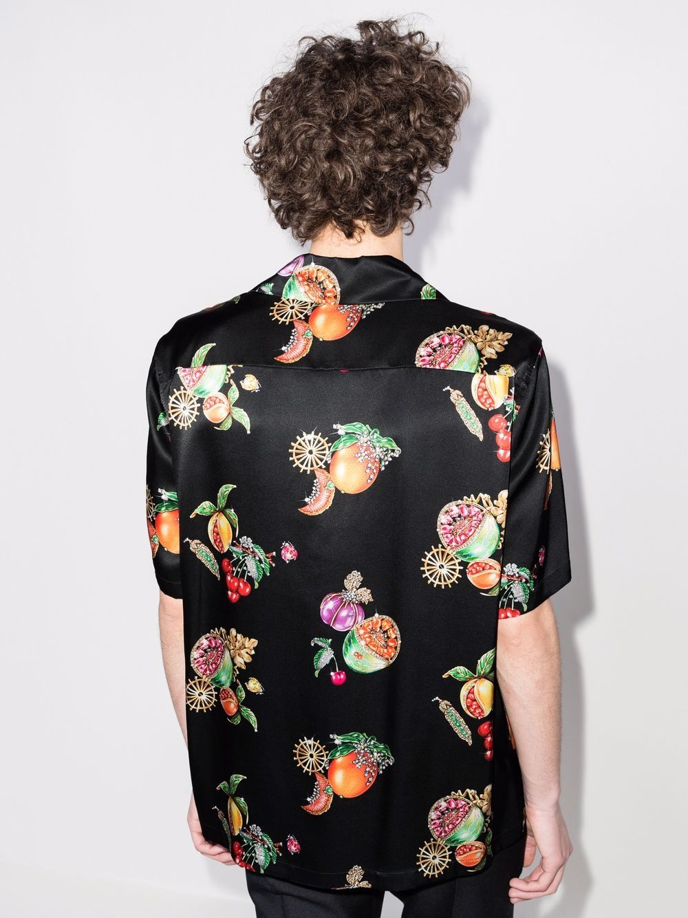 Edward Crutchley fruit-print Silk Shirt - Farfetch