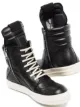 Rick Owens Geobasket höga sneakers