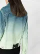 Off-White جاكيت جينز متدرج اللون