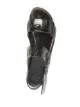 Off-White sheer Zip Tie sandals