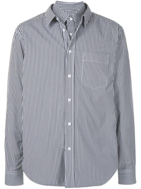 juun j striped shirt