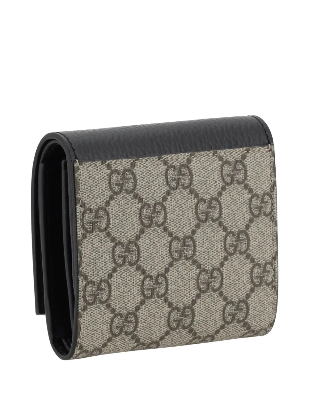 Gucci Portafoglio GG Supreme tri fold Nero FARFETCH IT