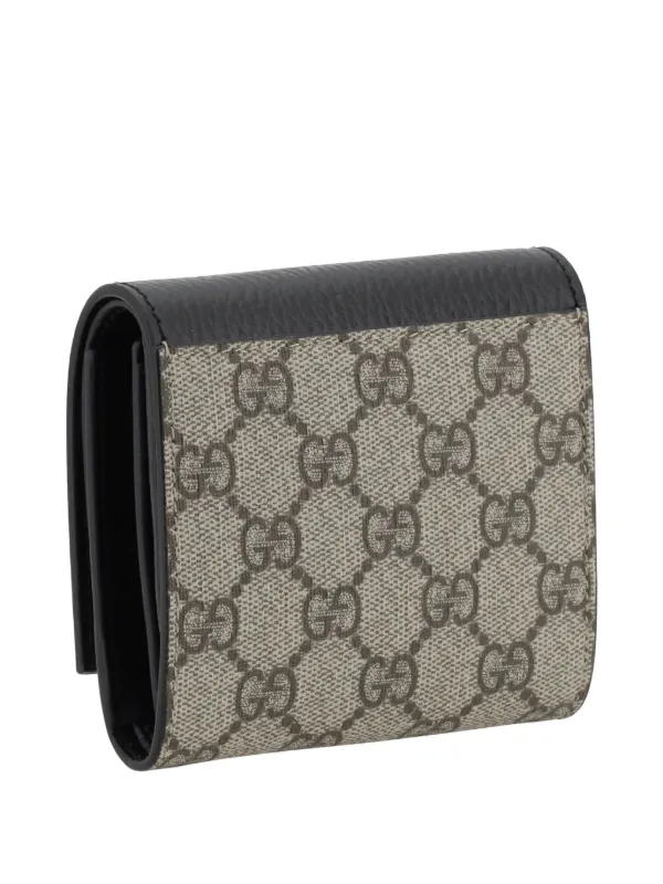 Gucci 三つ折り財布 | ブラック | FARFETCH JP