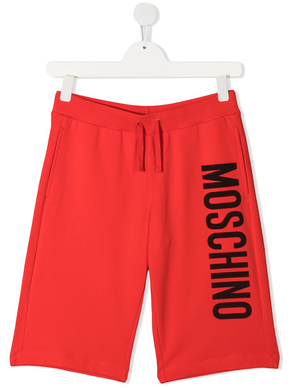 фото Moschino kids спортивные шорты с логотипом