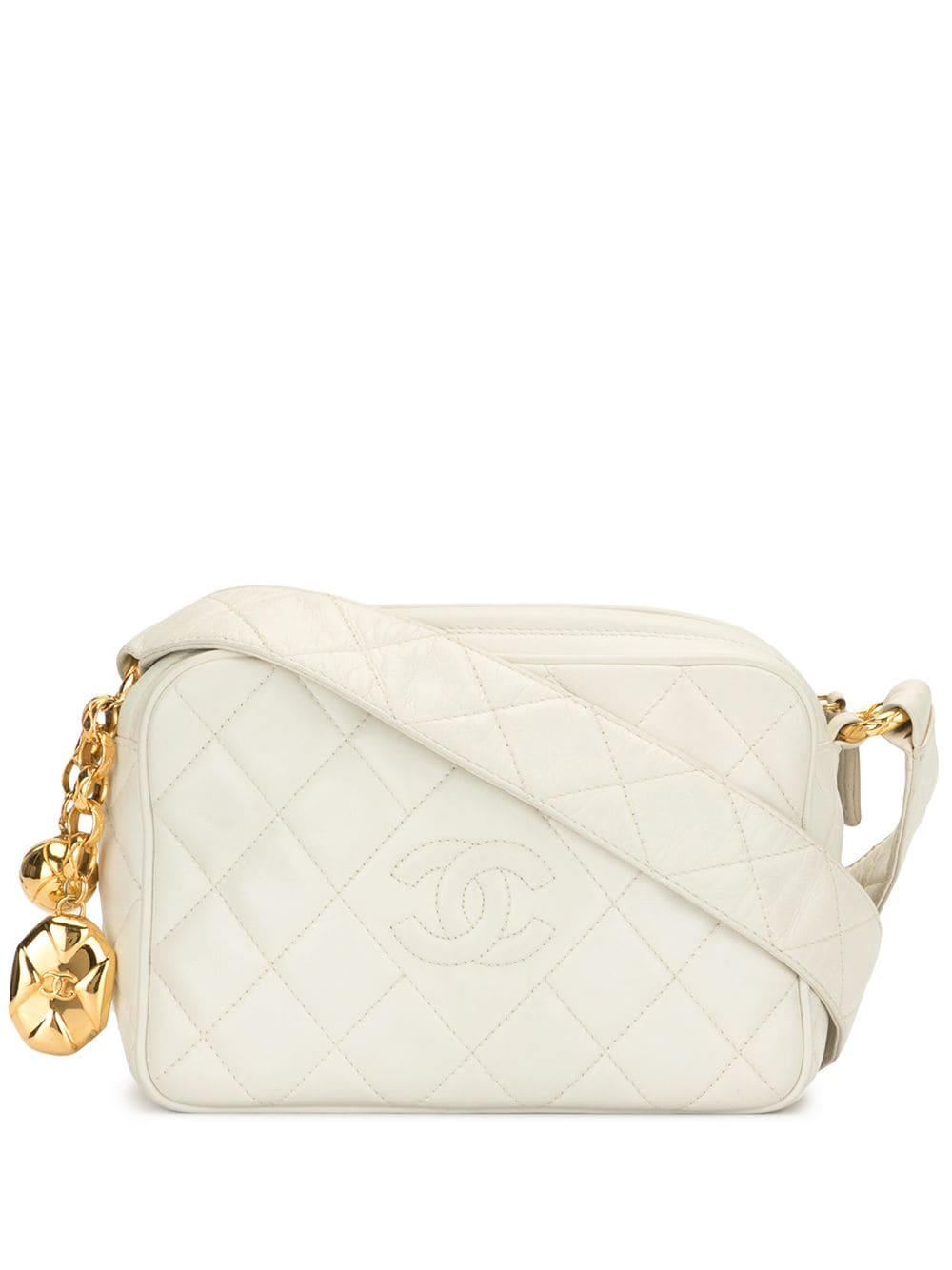 CHANEL Pre-Owned 1992 Quilted CC Crossbody Bag - Farfetch