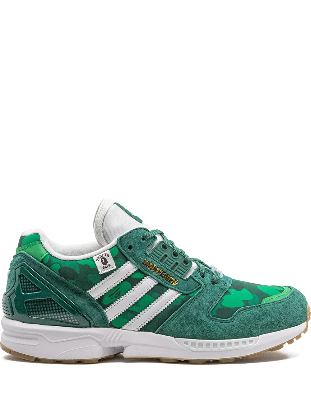 

adidas tenis ZX 8000 BAPE x Undefeated - Verde