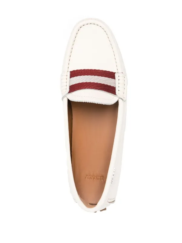 Bally deals loafers white