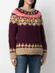 Tory Burch fair isle wool jumper