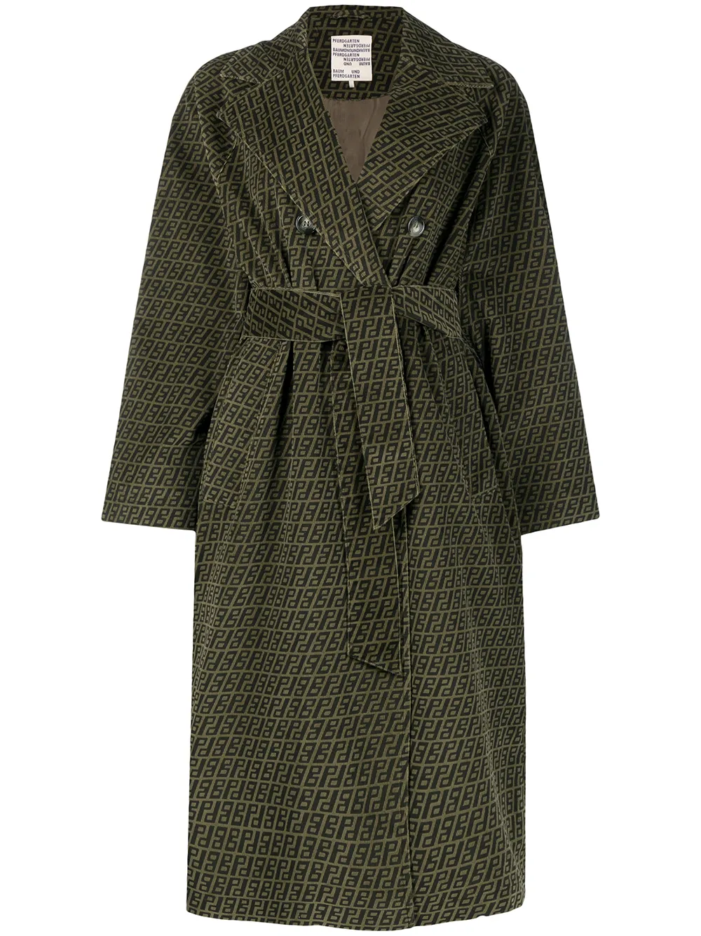 Baum Und Pferdgarten двубортное пальто Doretta