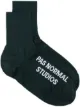 Image 1 of Pas Normal Studios logo-intarsia ankle socks