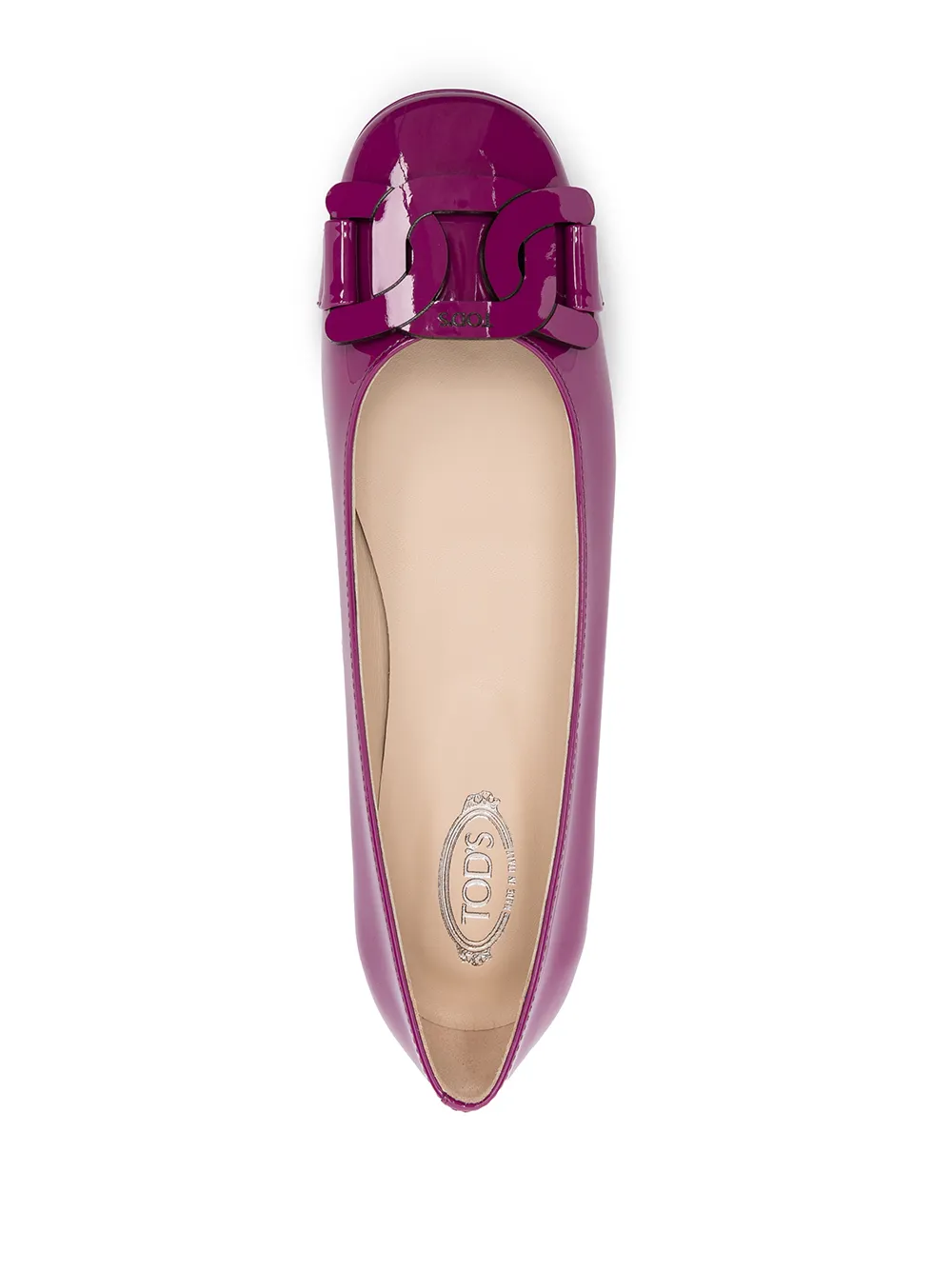 фото Tod's балетки с цепочками