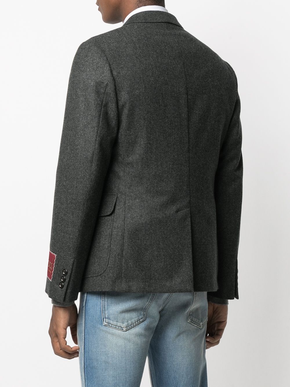 фото Gucci пиджак с нашивкой-логотипом