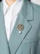 Image 2 of Tory Burch Miller pavé brooch