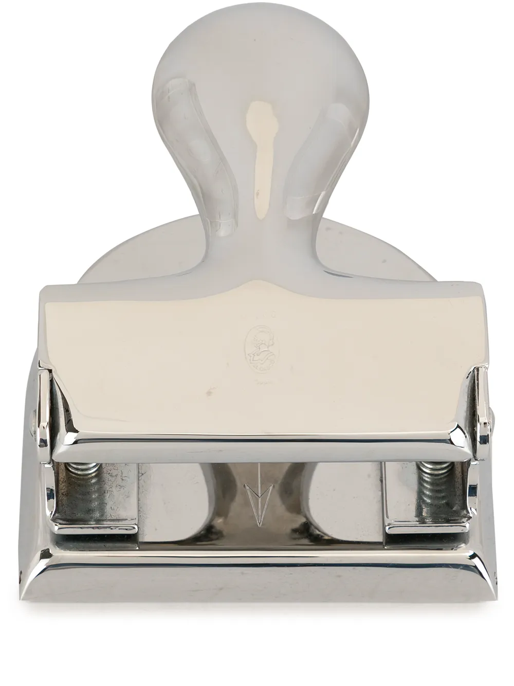 el casco 18 karat gold hole punch - silver