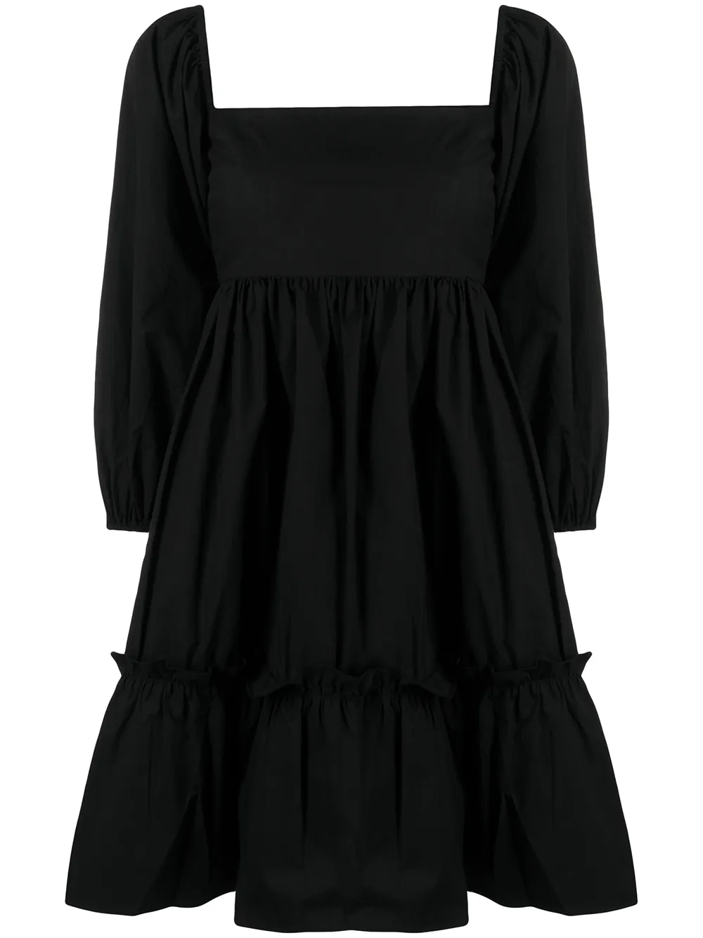 Cara Cara платье с объемными рукавами