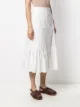 Cara Cara ruffled hem skirt