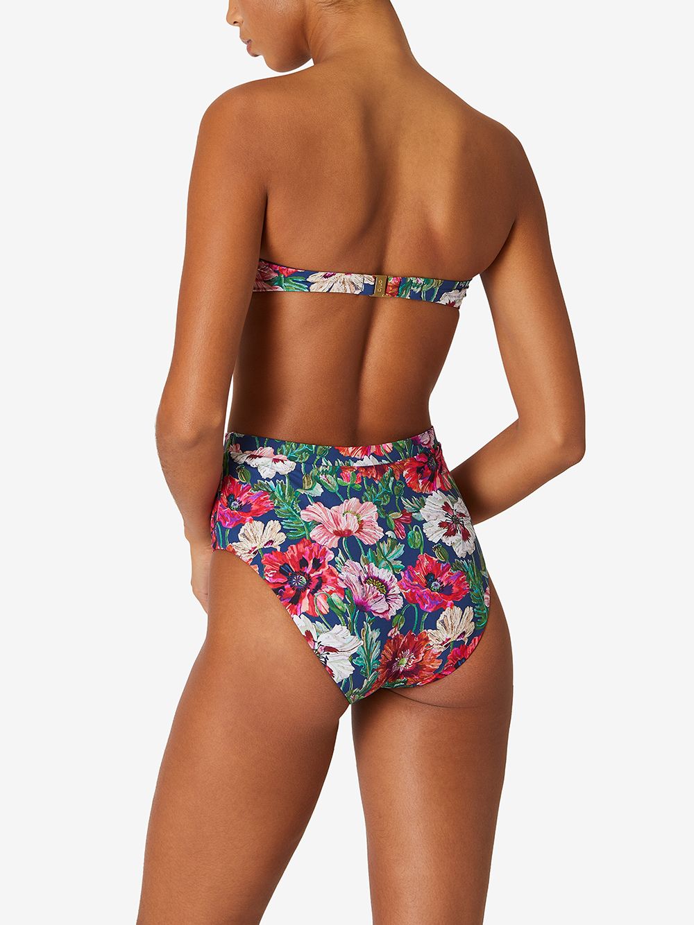 фото Onia luna floral-print bikini top