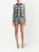 Image 2 of Oscar de la Renta striped knit cardigan