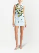 Image 2 of Oscar de la Renta lemon-print shift dress
