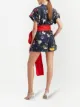 Oscar de la Renta floral-print playsuit