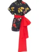 Image 1 of Oscar de la Renta floral-print playsuit
