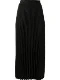 Co pleated midi skirt - Black