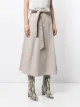 Tibi high-rise tied-waist midi skirt