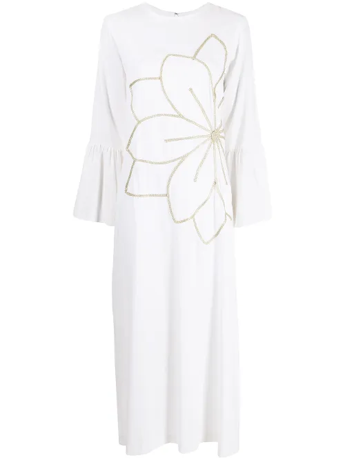 Bambah robe-caftan Camelia - Blanc - Bambah - Modalova