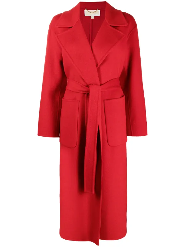 michael kors wrap coat