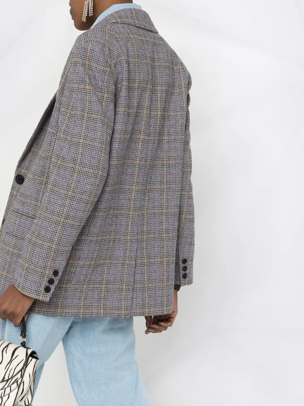 isabel marant plaid blazer