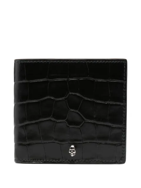 Alexander McQueen skull-detail wallet Men