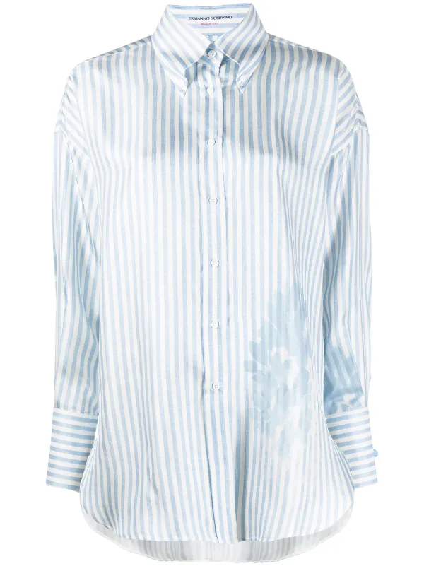 longline button down shirt