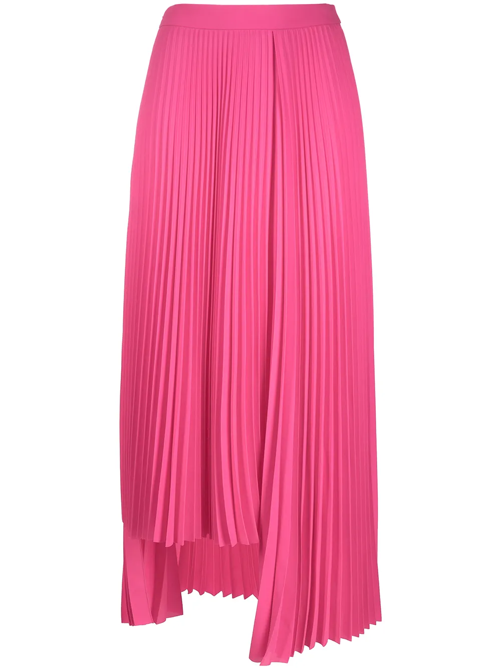 

Balenciaga asymmetric pleated skirt - Pink