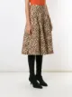 Reinaldo Lourenço Saia midi animal print