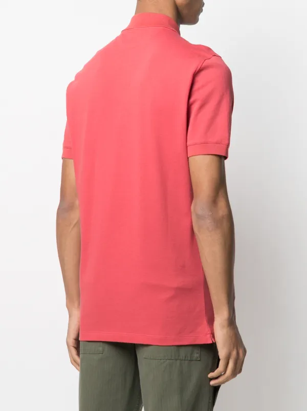 mens coral polo shirt